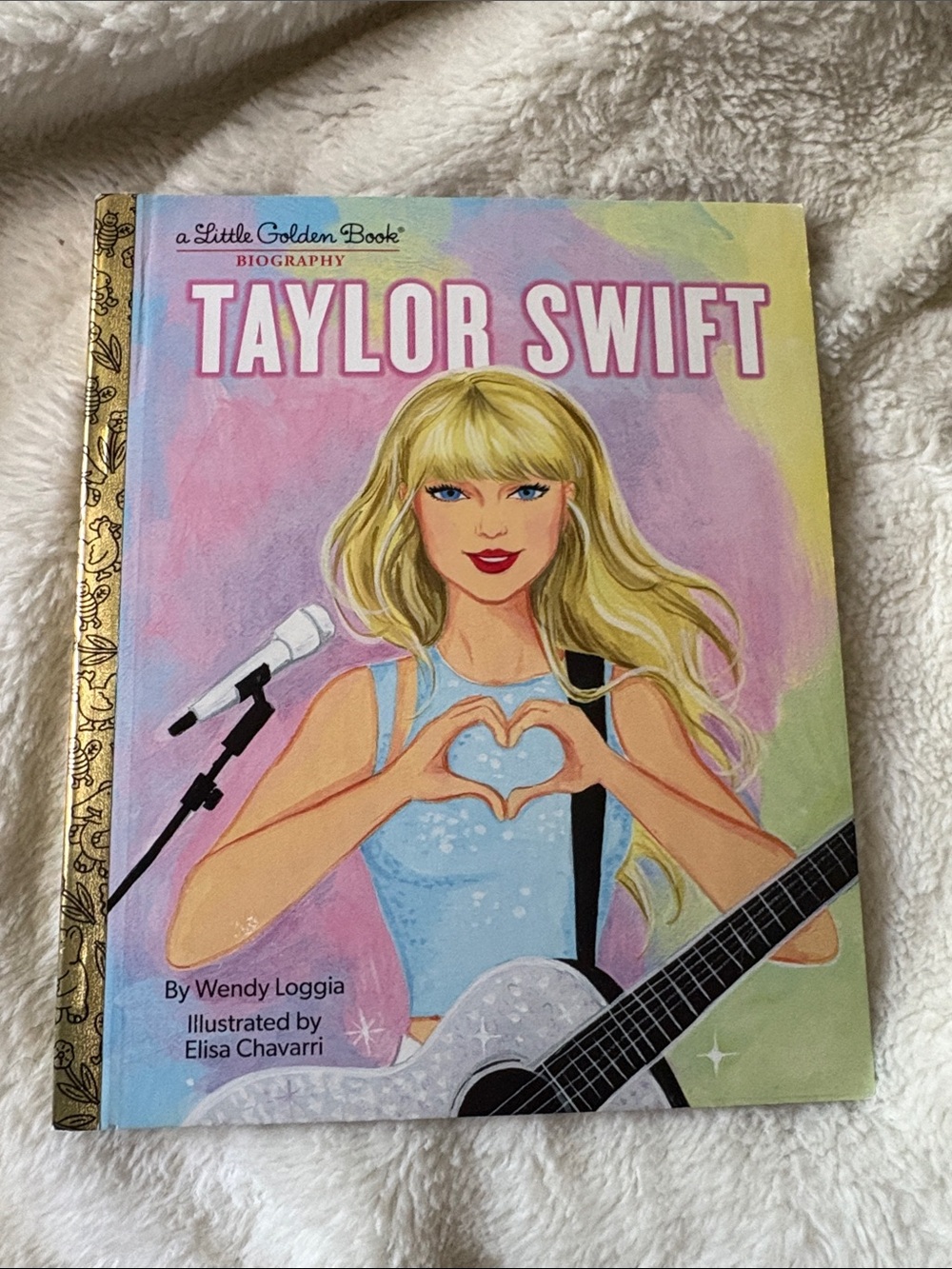 Biography - Pastel Pink & Blue Cover